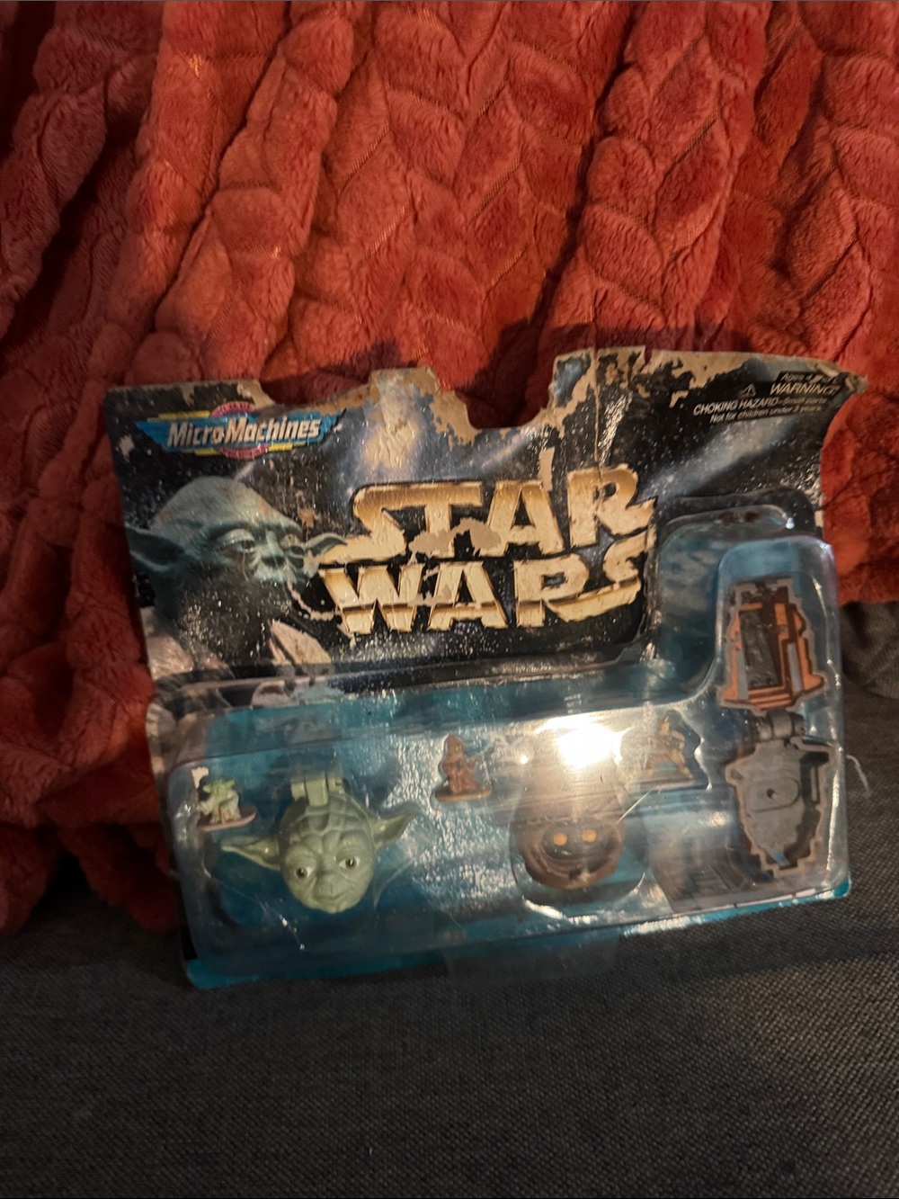 Vtg 1996 Star Wars Micro Machines Collection III - Yoda Jawa Leia -Mint Figures!